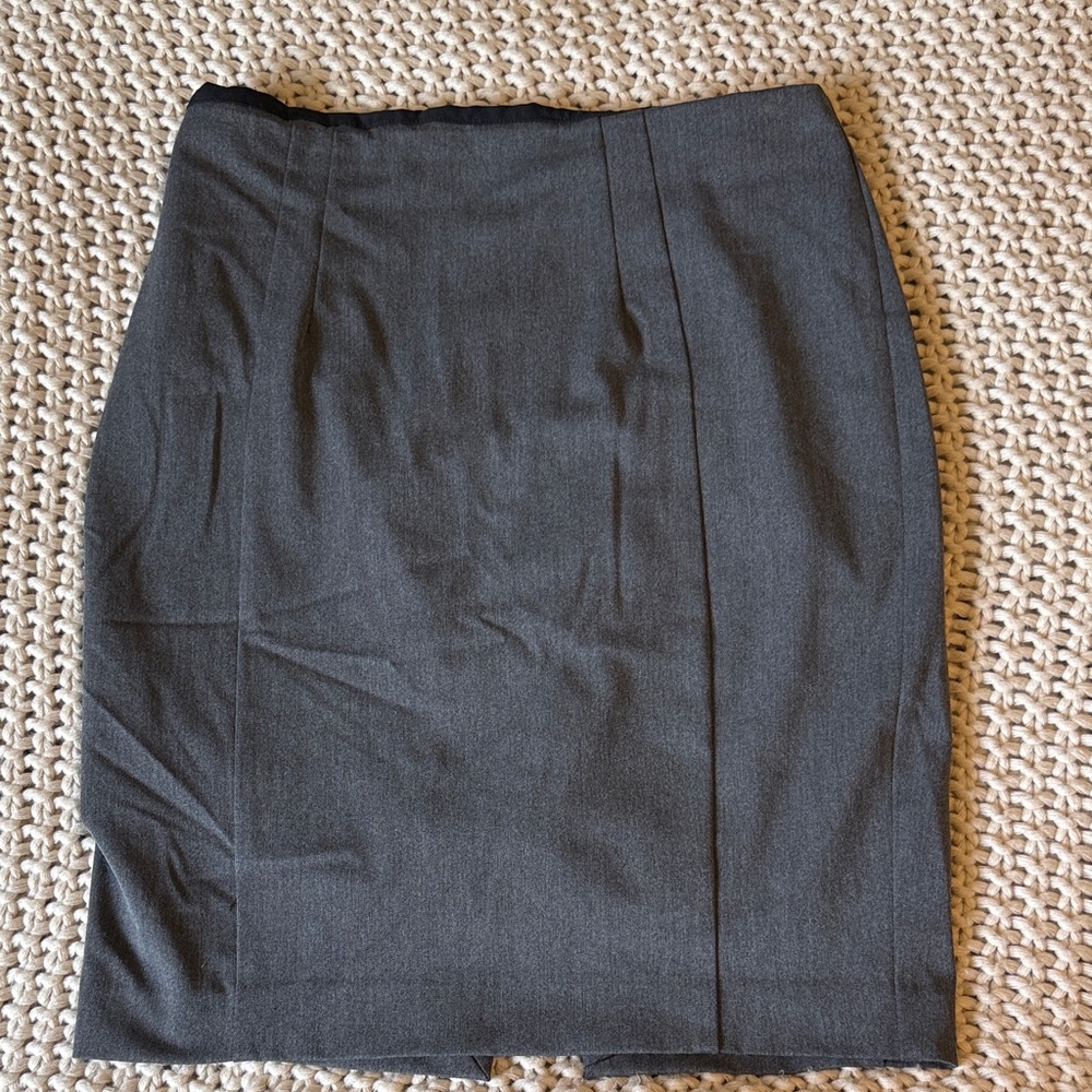 Express Charcoal Pencil Skirt